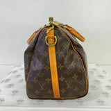 [PRE LOVED] Louis Vuitton Speedy Bandouliere 35 in Monogram Canvass (DU4121)