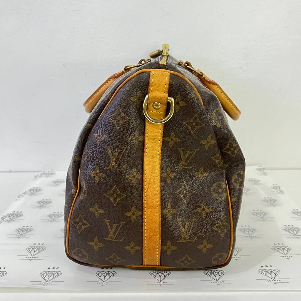 [PRE LOVED] Louis Vuitton Speedy Bandouliere 35 in Monogram Canvass (DU4121)