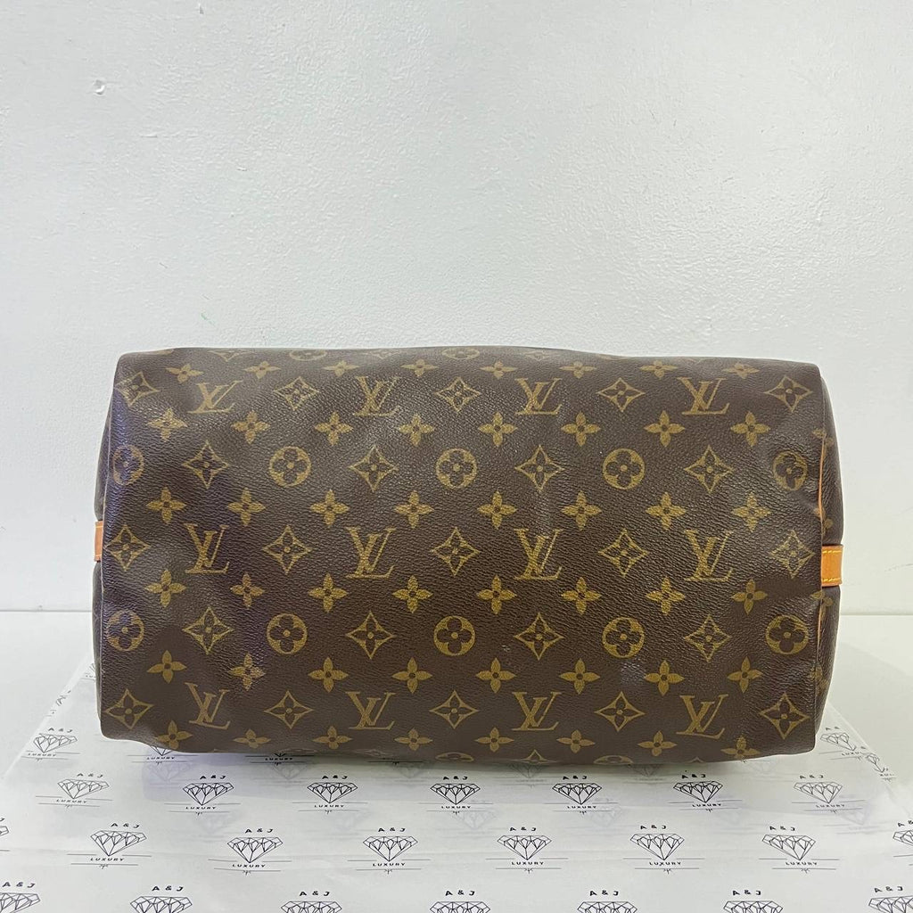 [PRE LOVED] Louis Vuitton Speedy Bandouliere 35 in Monogram Canvass (DU4121)