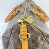 [PRE LOVED] Louis Vuitton Speedy Bandouliere 35 in Monogram Canvass (DU4121)