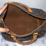 [PRE LOVED] Louis Vuitton Speedy Bandouliere 35 in Monogram Canvass (DU4121)