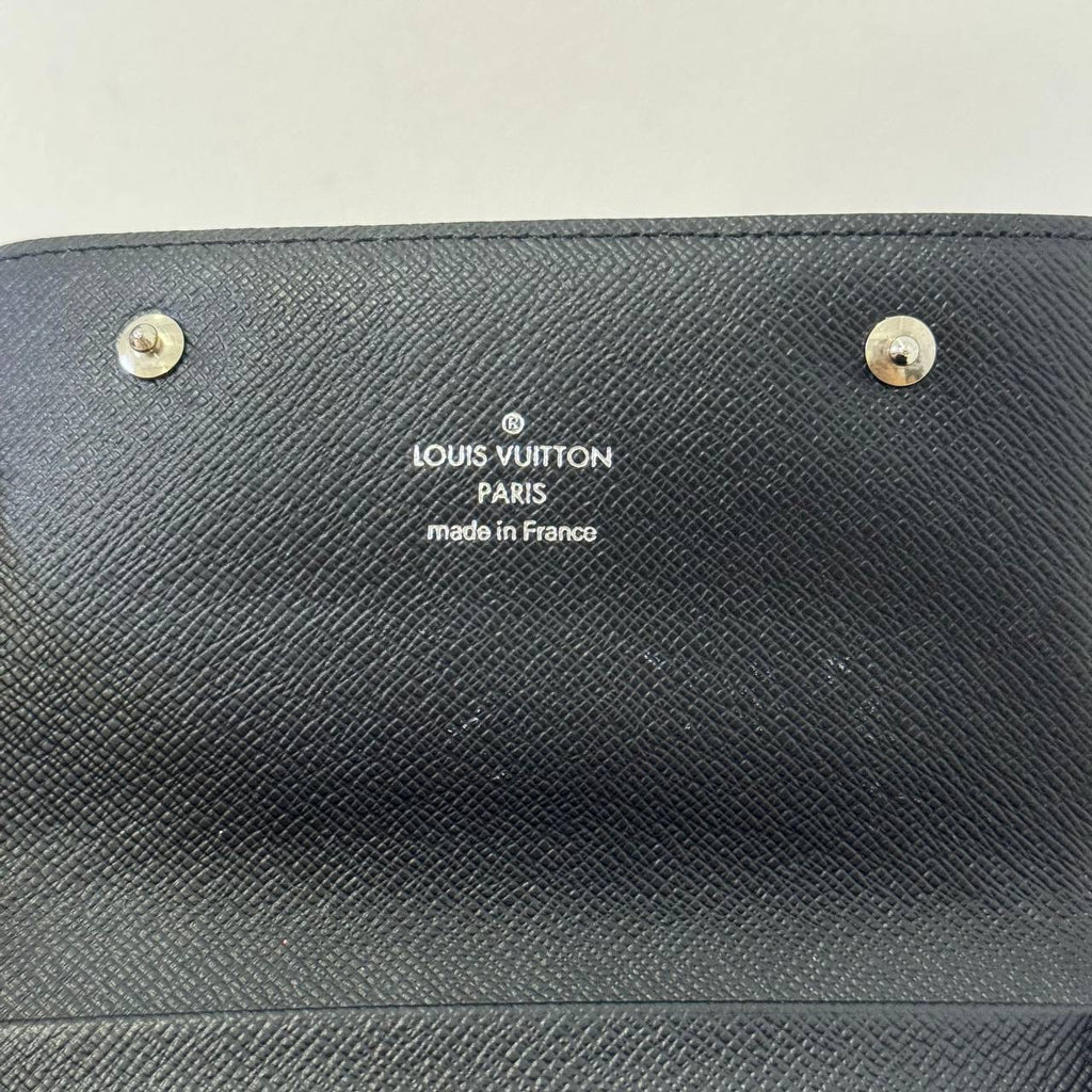 [PRE LOVED] Louis Vuitton Compact Modular Men's Wallet in Damier Graphite Canvass (MI3049)