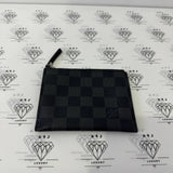 [PRE LOVED] Louis Vuitton Compact Modular Men's Wallet in Damier Graphite Canvass (MI3049)