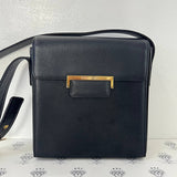 [PRE LOVED] Yves Saint Laurent Vintage Flap Shoulder Bag in Black GHW