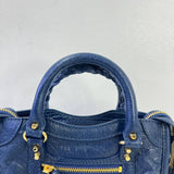 [PRE LOVED] Balenciaga Nano Classic City in Blue GHW