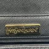 [PRE LOVED] Yves Saint Laurent Vintage Flap Shoulder Bag in Black GHW