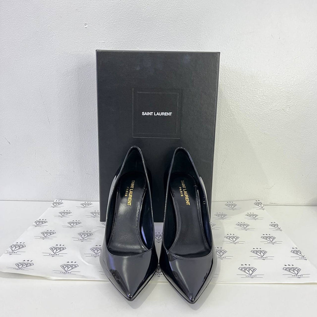 [PRE LOVED] YSL Opyum Heels in Black Size 39