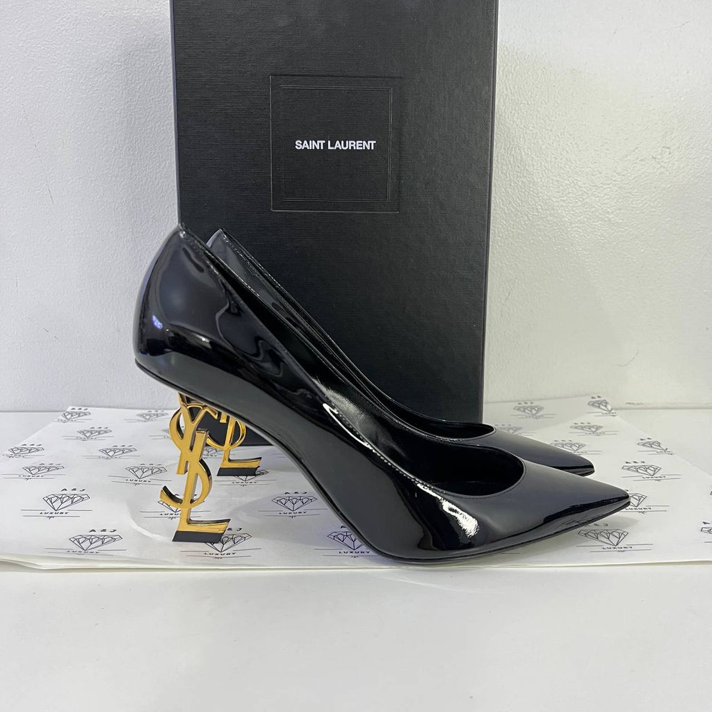 [PRE LOVED] YSL Opyum Heels in Black Size 39