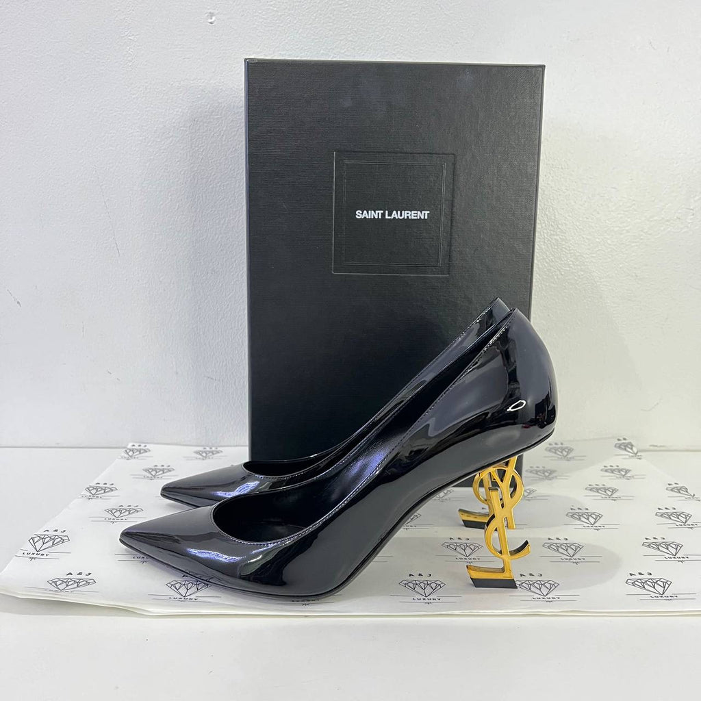 [PRE LOVED] YSL Opyum Heels in Black Size 39