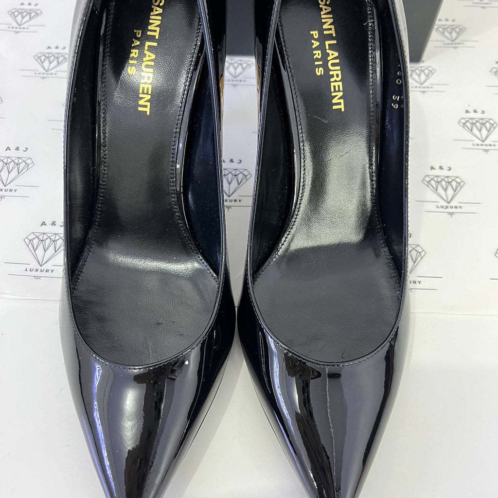 [PRE LOVED] YSL Opyum Heels in Black Size 39