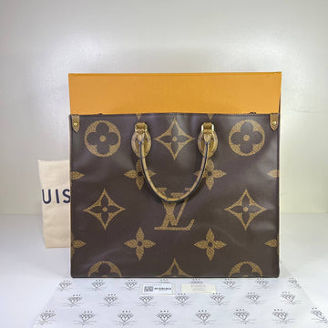 [PRE LOVED] Louis Vuitton OnTheGo GM in Reverse Monogram Canvass (FL0220)