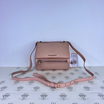 [PRE LOVED] Givenchy Mini Antigona Box in Pink GHW