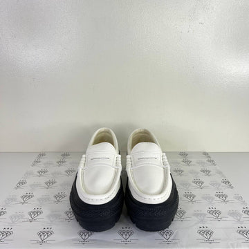 [PRE LOVED] Converse All Star Chunk Loafers in White Size 5US