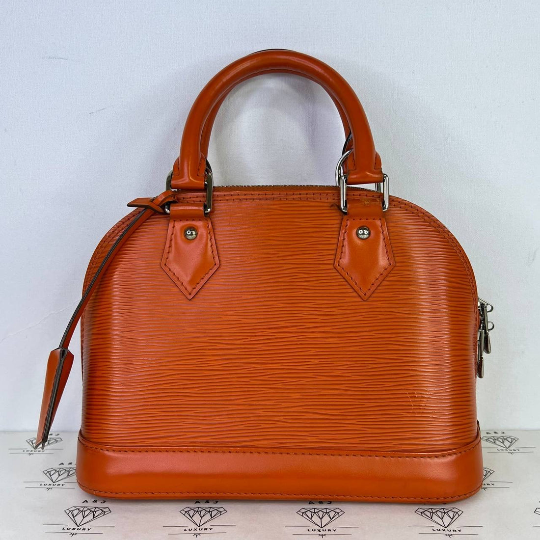 [PRE LOVED] Louis Vuitton Alma BB in Orange Epi Leather SHW (FL3173)