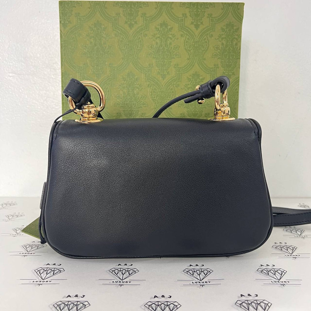 [PRE LOVED] Gucci Blondie Shoulder Bag in Black GHW