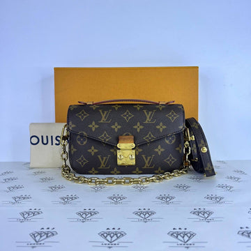 [PRE LOVED] Louis Vuitton Pochette Metis East-West in Monogram Canvass (microchipped)