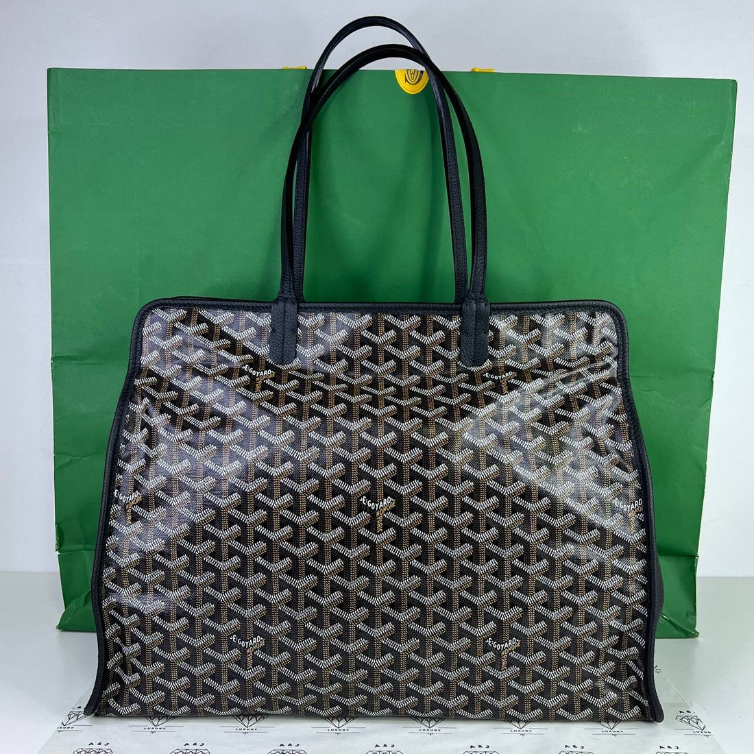 [PRE LOVED] Goyard Sac Hardy in Black (2023)