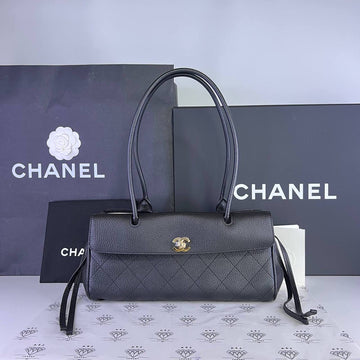 [BRAND NEW] Chanel Urban Essentials Small Shopping Tote in Black Caviar GHW (microchipped)