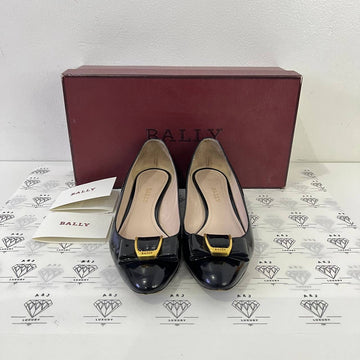 [PRE LOVED] Bally Billian 00 in Black Calf Patent Leather Size 35.5EU