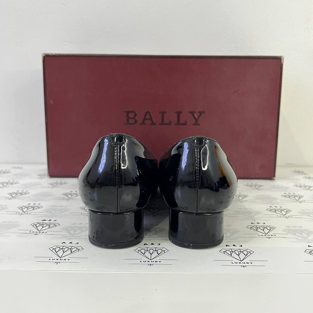 [PRE LOVED] Bally Billian 00 in Black Calf Patent Leather Size 35.5EU