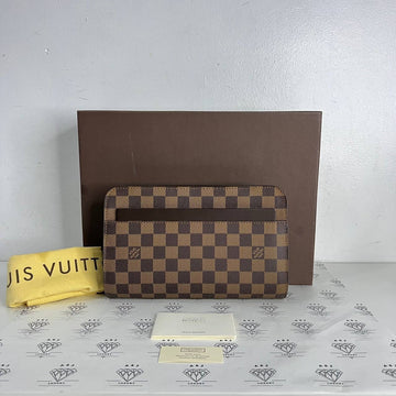 [PRE LOVED] Louis Vuitton Saint Louis Pochette in Damier Ebene Canvass (SN3048)