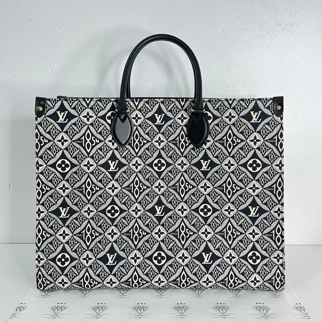 [PRE LOVED] Louis Vuitton OnTheGo GM Since 1854 Collection in Denim (microchipped)