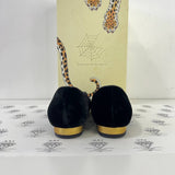 [PRE LOVED] Charlotte Olympia Kitty Flats in Black Size 35.5EU