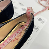 [PRE LOVED] Charlotte Olympia Kitty Flats in Black Size 35.5EU