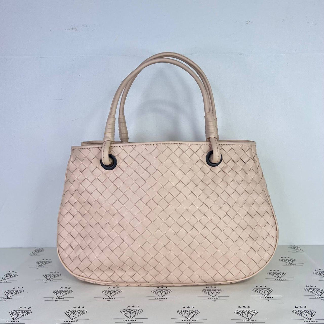 [PRE LOVED] Bottega Veneta Intrecciato Tote Bag in Light Pink