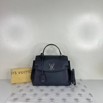 [PRE LOVED] Louis Vuitton Lockme Ever BB in Black Grained Calfskin SHW (DU3179)