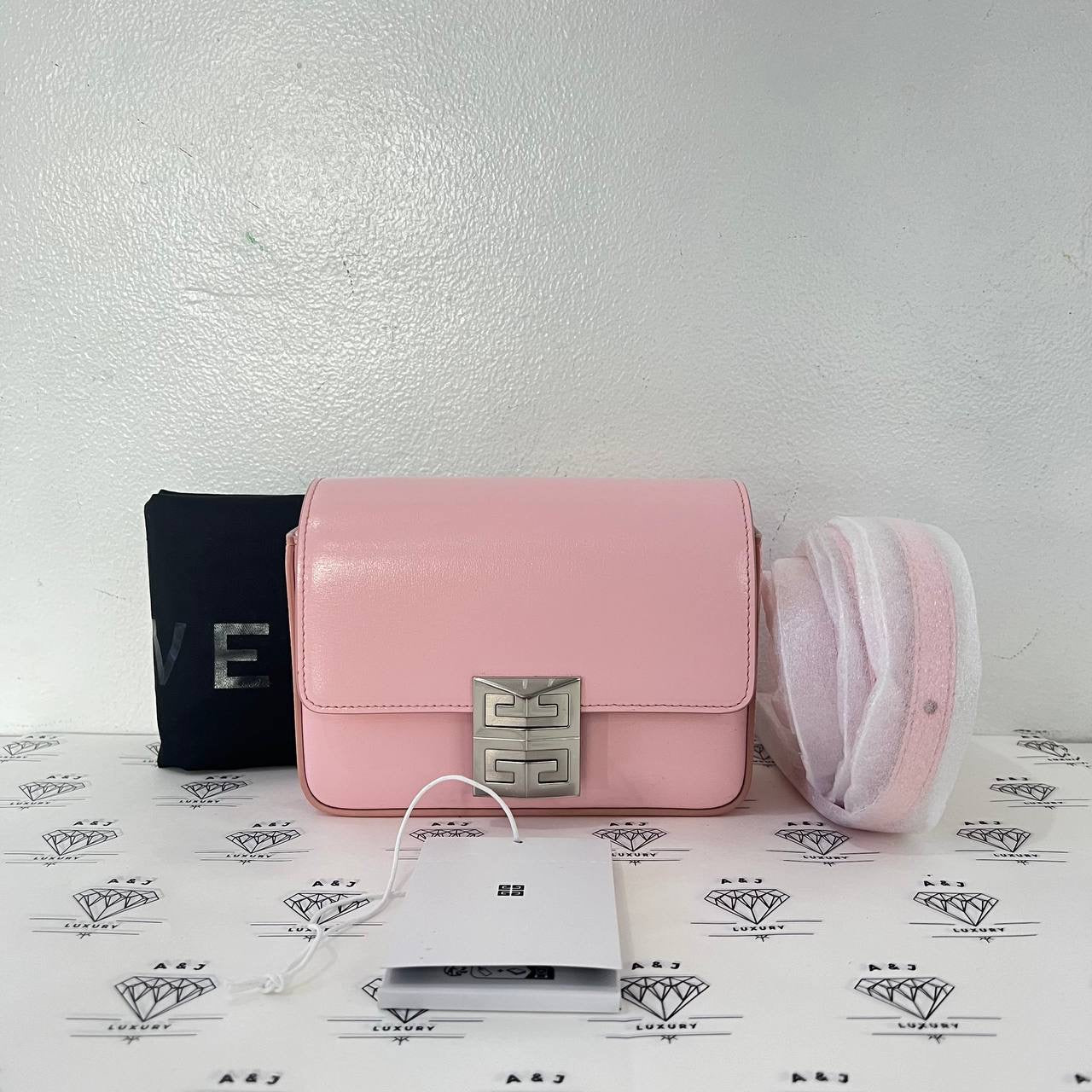 [PRE LOVED] Givenchy 4G Small Crossbody Bag in Pink SHW