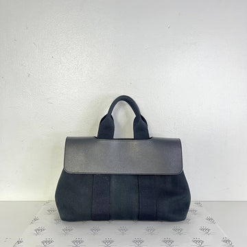 [PRE LOVED] Hermes Valparaiso PM in Navy Blue Canvassx