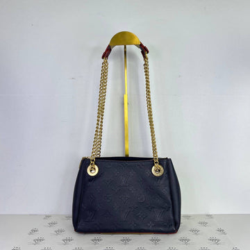 [PRE LOVED] Louis Vuitton Surene BB Shoulder Bag in Marine Blue Empreinte Leather (microchipped)