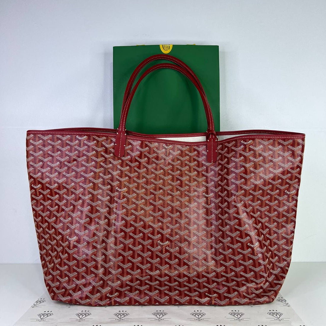 [PRE LOVED] Goyard St Louis GM in Red (2023)
