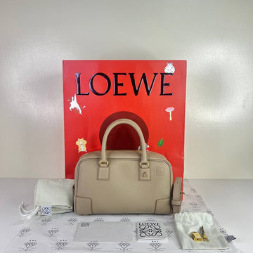 [PRE LOVED] Loewe Amazona 23 in Beige Nappa Calfskin Leather GHW