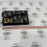 [PRE LOVED] Christian Dior Saddle Cardholder in Oblique (2020)