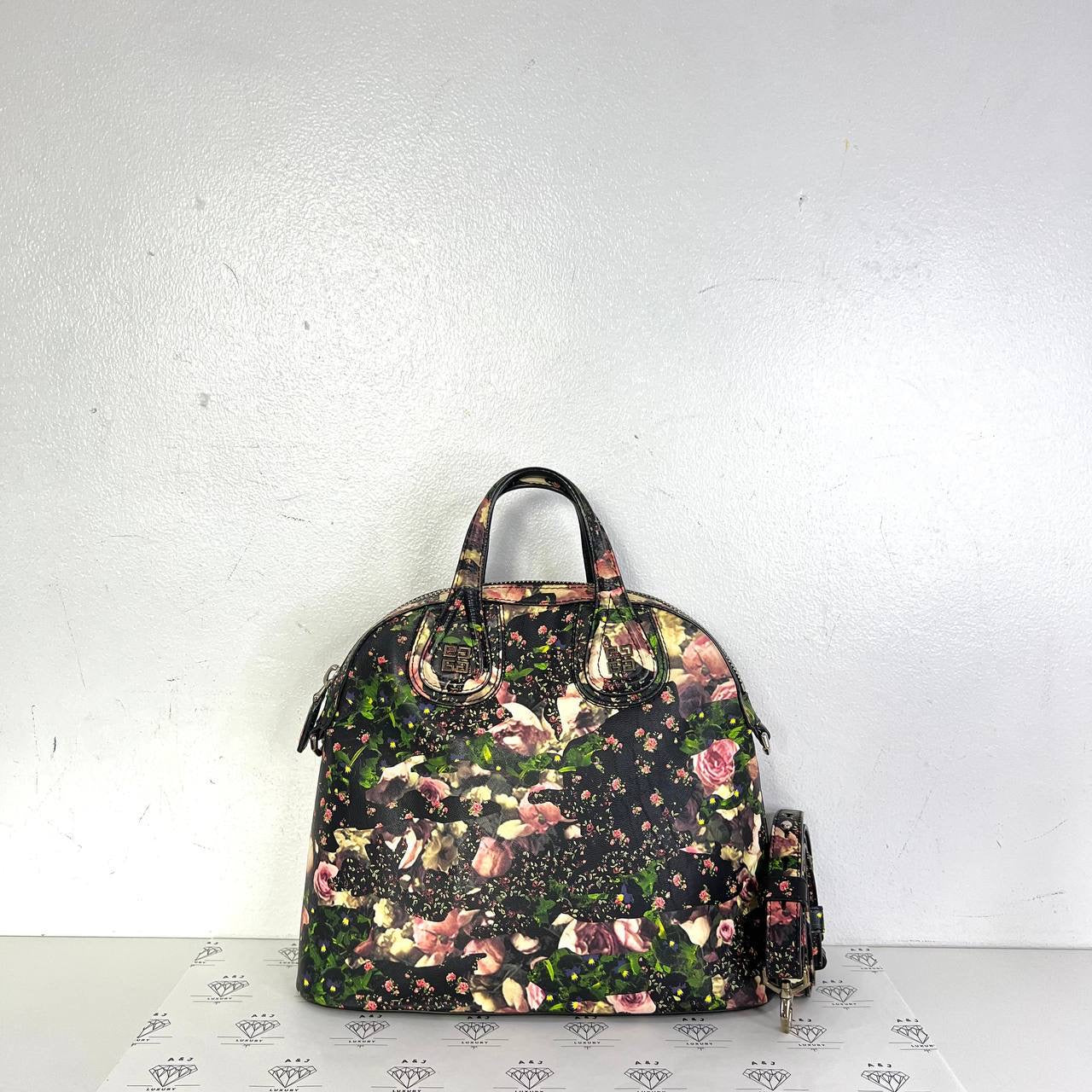 [PRE LOVED] Givenchy Floral Nightingale in Black SHW