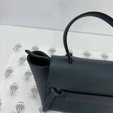 [PRE LOVED] Celine Nano Belt Bag in Blue Drummed Leather GHW