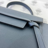 [PRE LOVED] Celine Nano Belt Bag in Blue Drummed Leather GHW