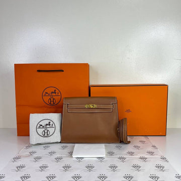 [PRE LOVED] Hermes Kelly Danse in Gold Evercolor Leather GHW (Stamp Y - 2020)
