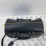 [PRE LOVED] Saint Laurent Baby Duffle Bag in Black Smooth Leather GHW