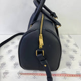 [PRE LOVED] Saint Laurent Baby Duffle Bag in Black Smooth Leather GHW