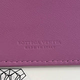 [PRE LOVED] Bottega Veneta Intrecciato Continental Wallet in Lilac