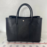 [PRE LOVED] Hermes GPT 36 in Noir Clemence Leather PHW (Stamp Square M - 2009)