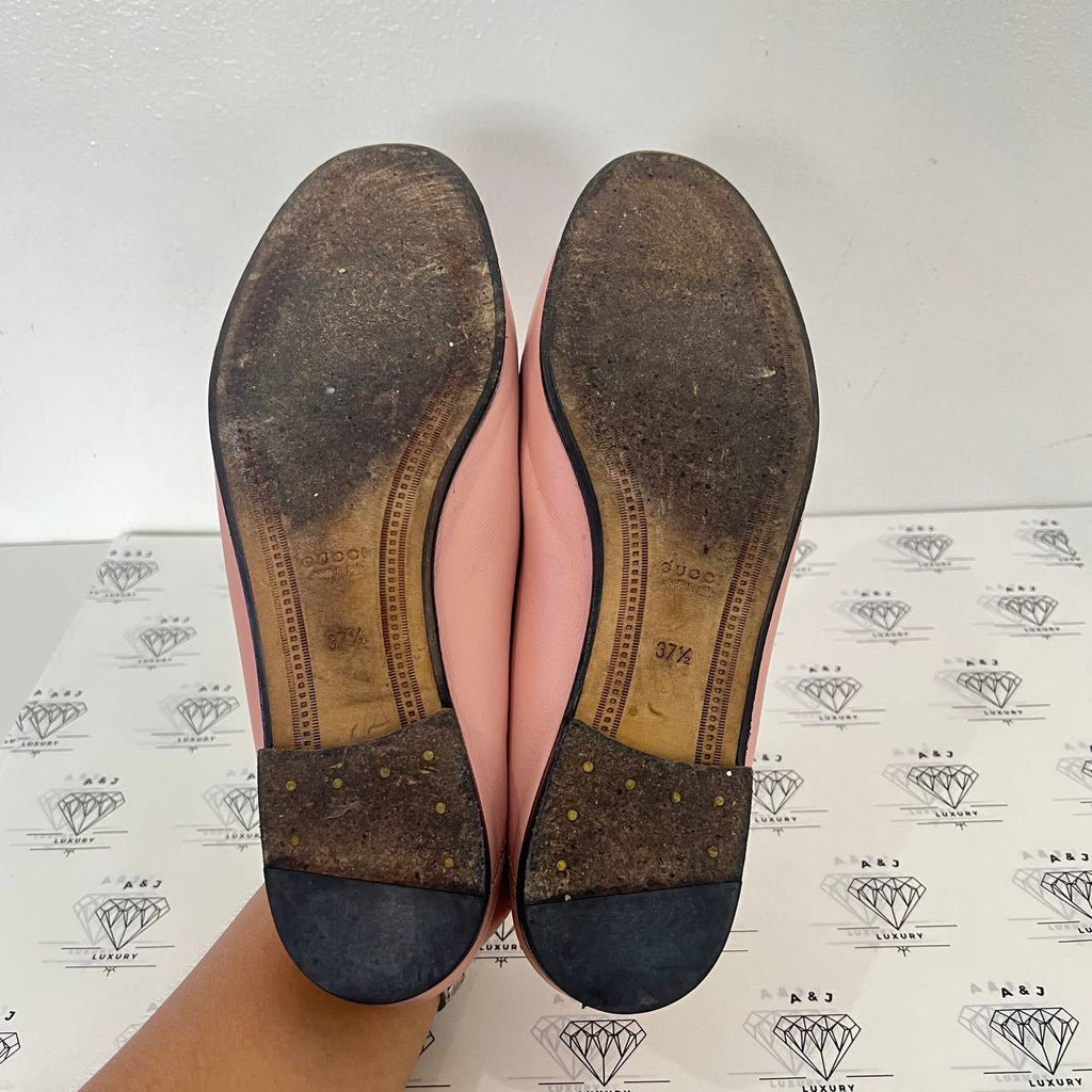 [PRE LOVED] Gucci Princetown Loafers in Pink Size 37.5EU