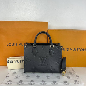 [PRE LOVED] Louis Vuitton OnTheGo PM in Black Empreinte Leather (microchipped)