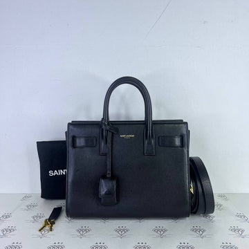 [PRE LOVED] YSL Nano Sac De Jour in Black Lambskin Leather GHW