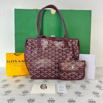 [PRE LOVED] Goyard Mini Anjou in Bordeaux (2023)