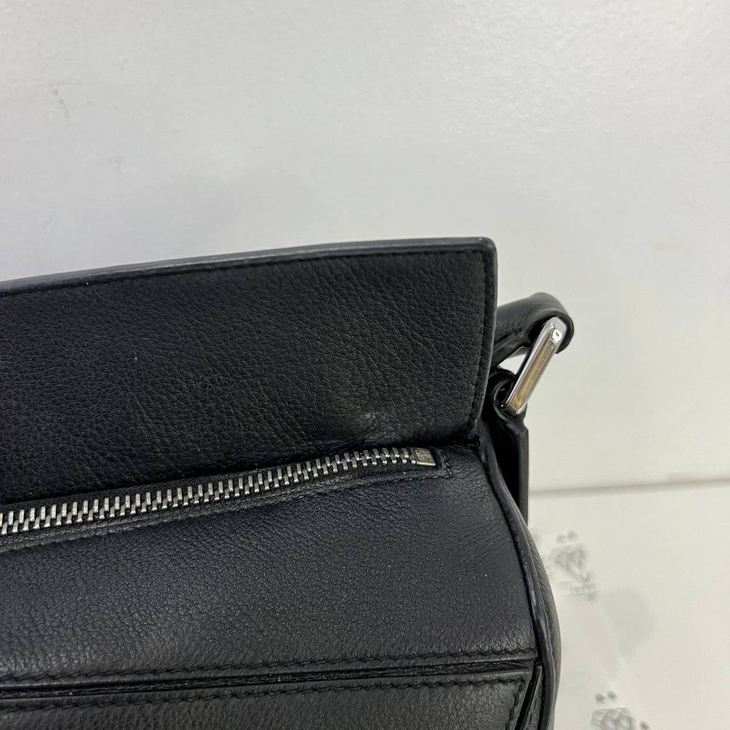 [PRE LOVED] Loewe Small Puzzle in Black Calfskin Leather SHW