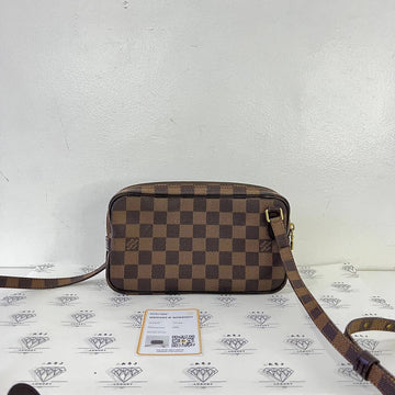 [PRE LOVED] Louis Vuitton Marly Bandouliere in Damier Ebene Canvass (DU0084)